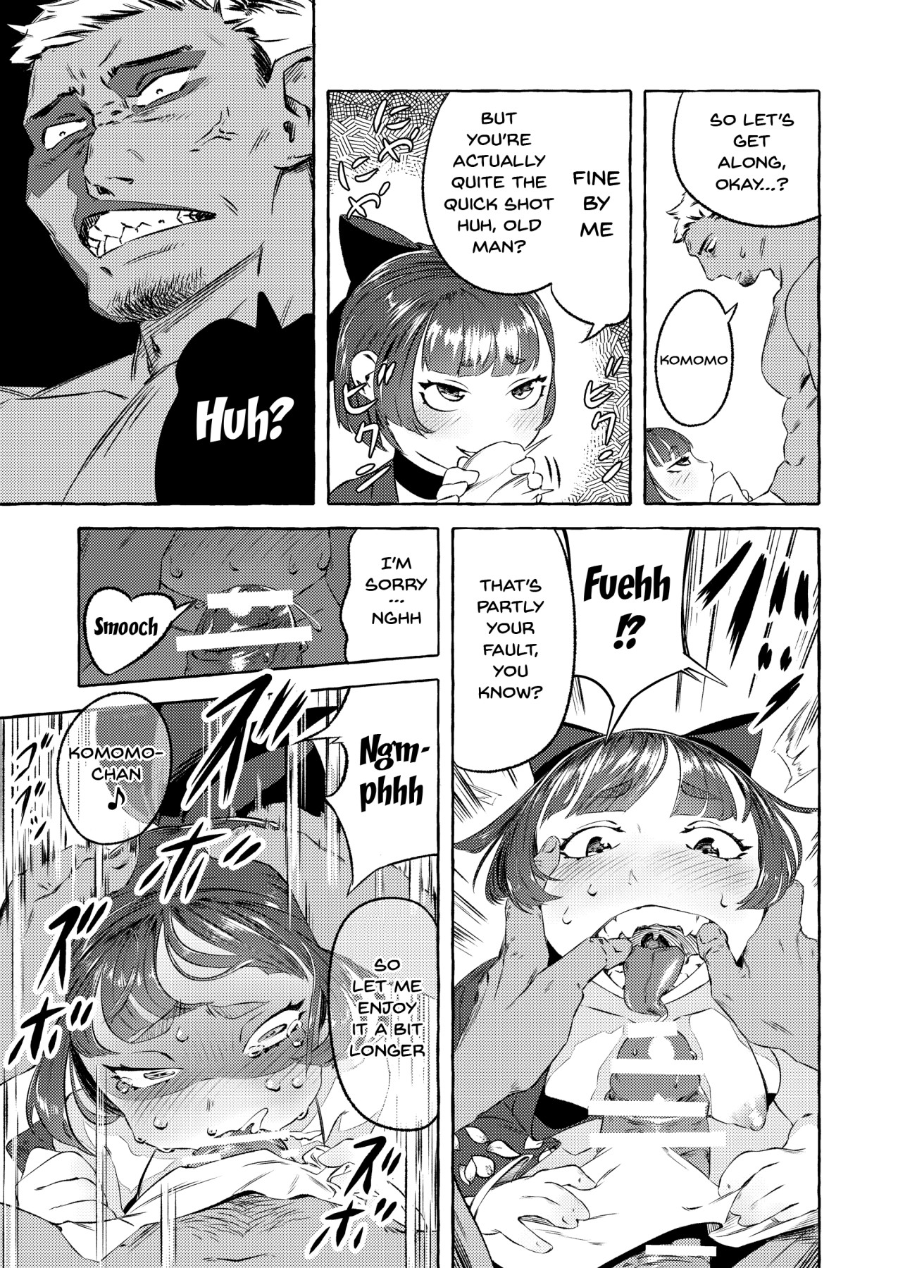 Hentai Manga Comic-The New Bathhouse Prostitute And A Problematic Customer-Read-7